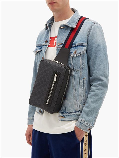 gucci men bag sale|Gucci sling bags men's.